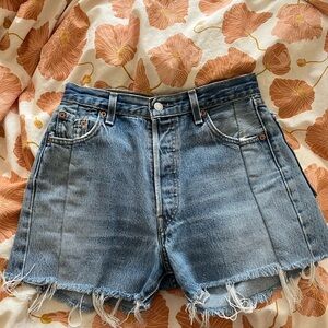 EB Denim Classic Blue Jean Shorts
